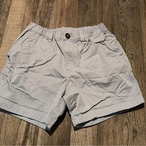 Chubbies Men's Light Gray Flat Front Shorts